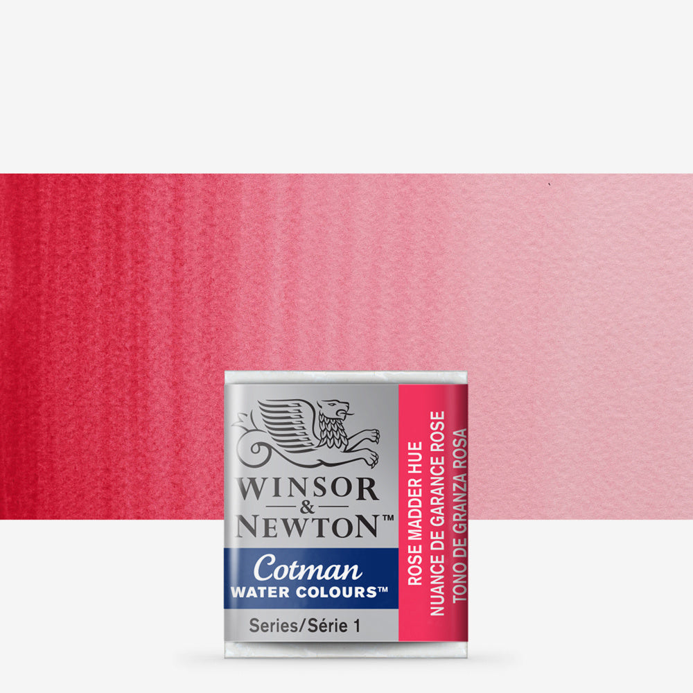 Winsor & Newton Cotman Watercolour Paint Rose Madder Hue