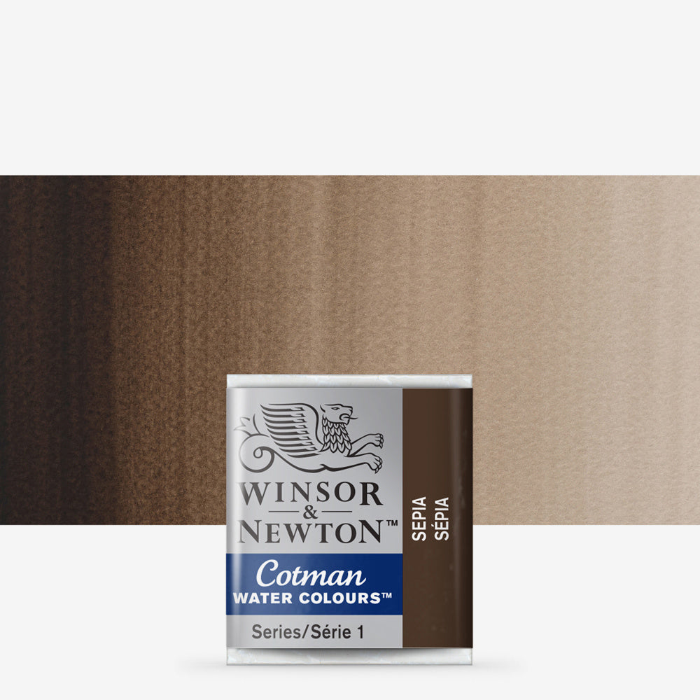 Winsor & Newton Cotman Watercolour Paint Sepia