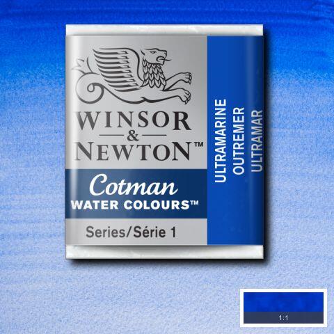 Winsor & Newton Cotman Watercolour Paint Ultramarine