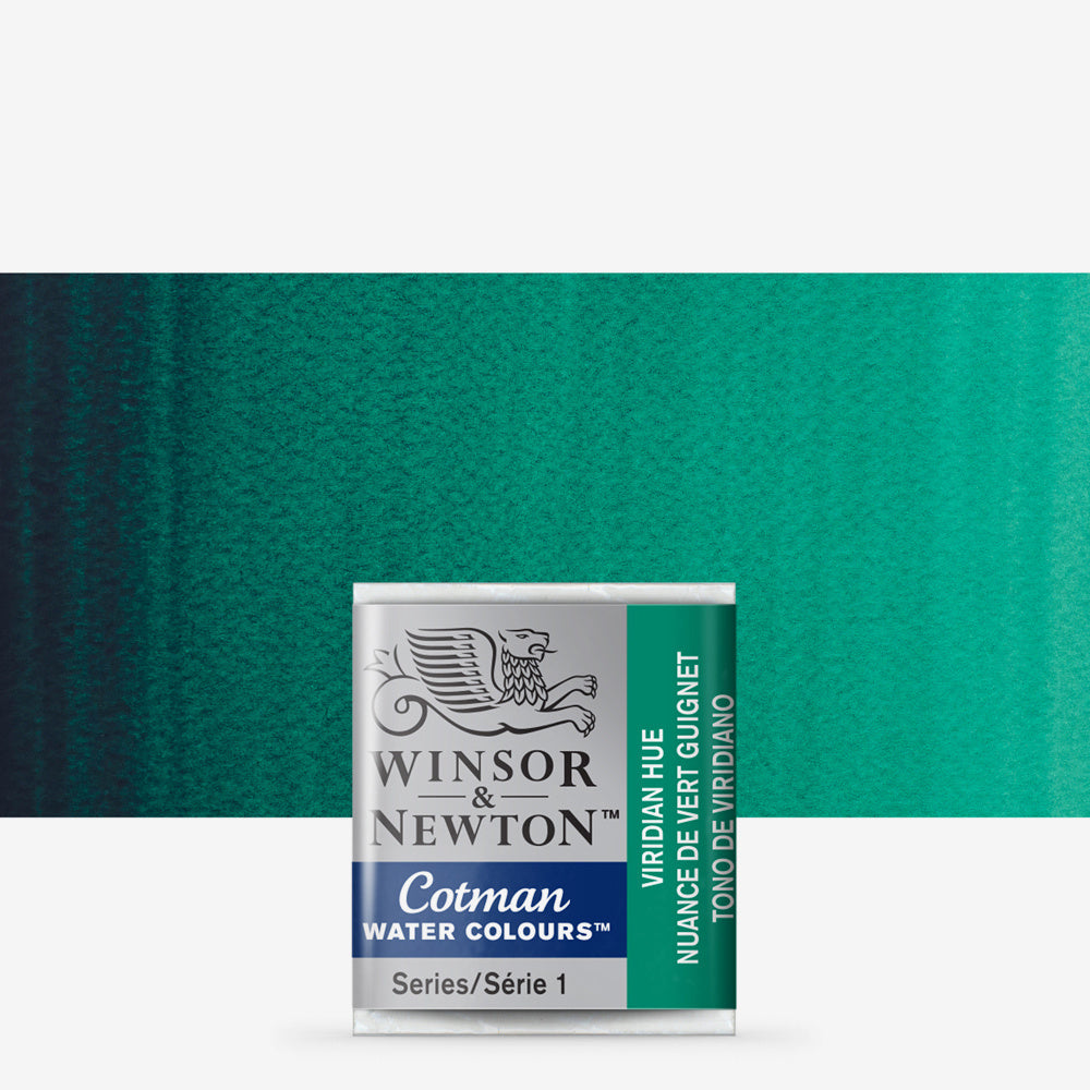 Winsor & Newton Cotman Watercolour Paint Viridian Hue