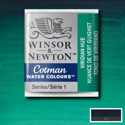 Winsor & Newton Cotman Watercolour Paint Viridian Hue