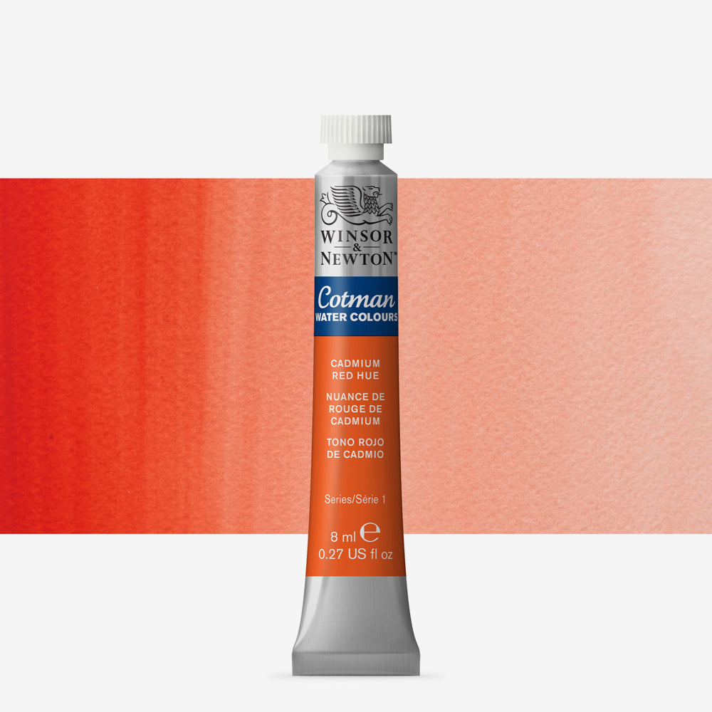 Winsor & Newton Cotman Watercolour Paint Cadmium Red Hue