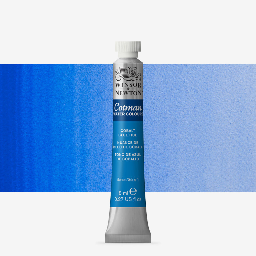 Winsor & Newton Cotman Watercolour Paint Cobalt Blue Hue