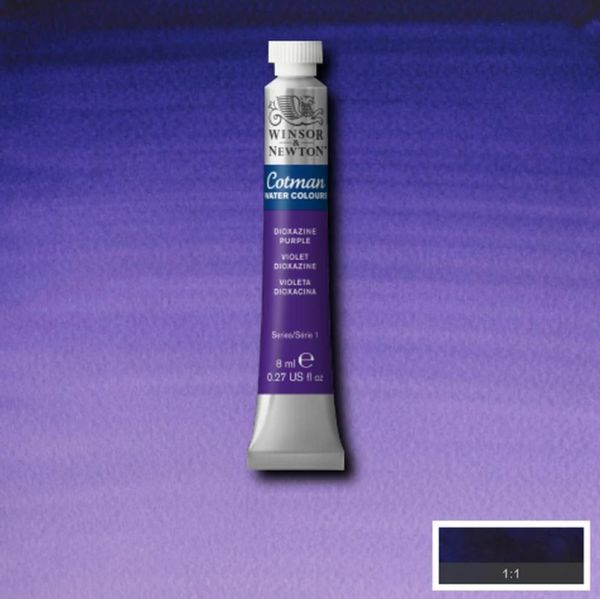 Winsor & Newton Cotman Watercolour Paint Dioxazine Violet 8ml