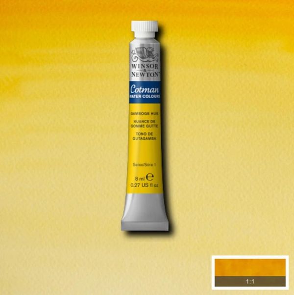 Winsor & Newton Cotman Watercolour Paint Gamboge Hue