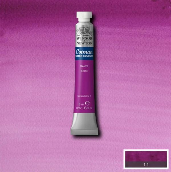 Winsor & Newton Cotman Watercolour Paint Mauve 8ml