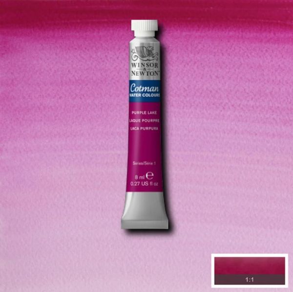 Winsor & Newton Cotman Watercolour Paint Purple Lake