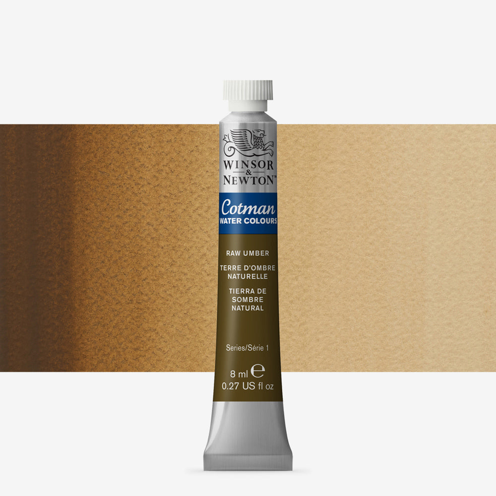 Winsor & Newton Cotman Watercolour Paint Raw Umber