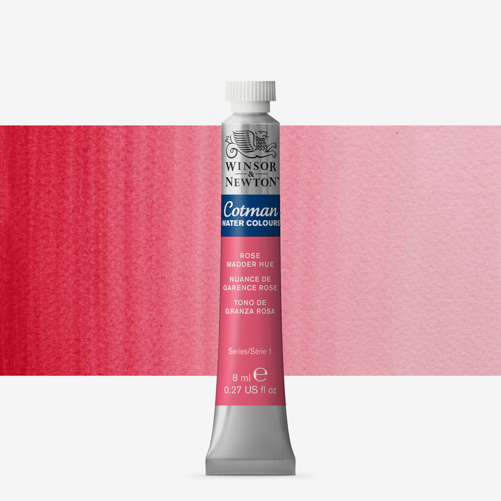 Winsor & Newton Cotman Watercolour Paint Rose Madder Hue