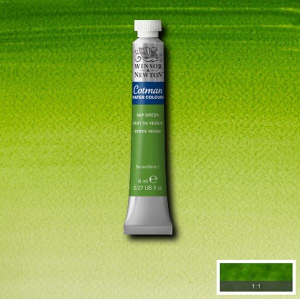 Winsor & Newton Cotman Watercolour Paint Sap Green 8ml