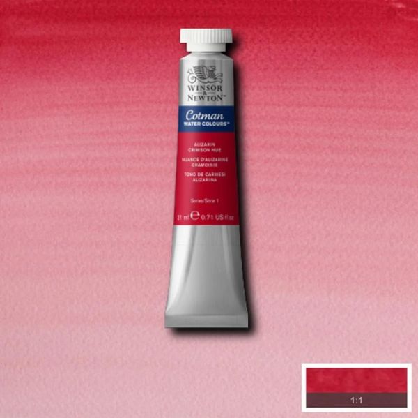 Winsor & Newton Cotman Watercolour Paint Alizarin Crimson Hue