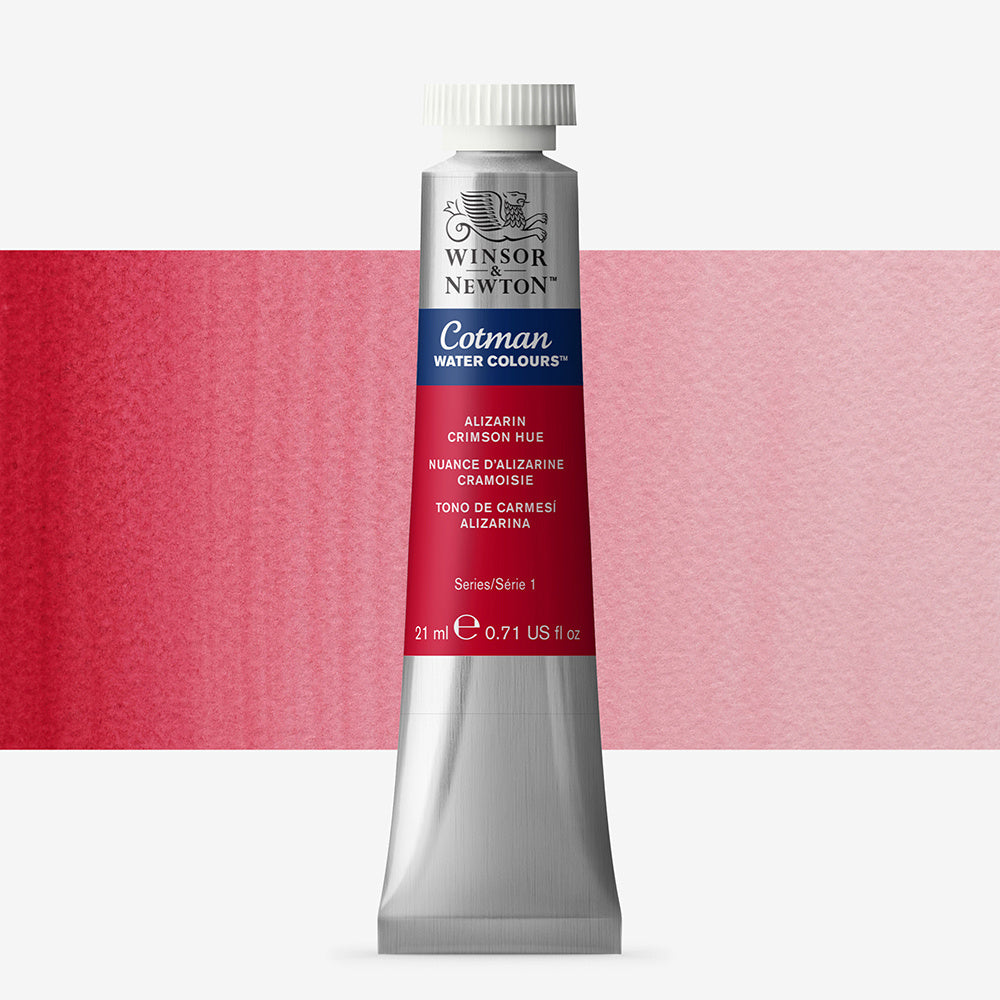 Winsor & Newton Cotman Watercolour Paint Alizarin Crimson Hue