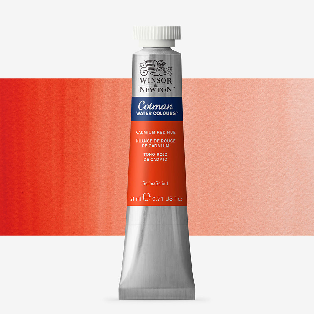 Winsor & Newton Cotman Watercolour Paint Cadmium Red Hue