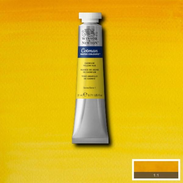 Winsor & Newton Cotman Watercolour Paint Cadmium Yellow Hue 21ml