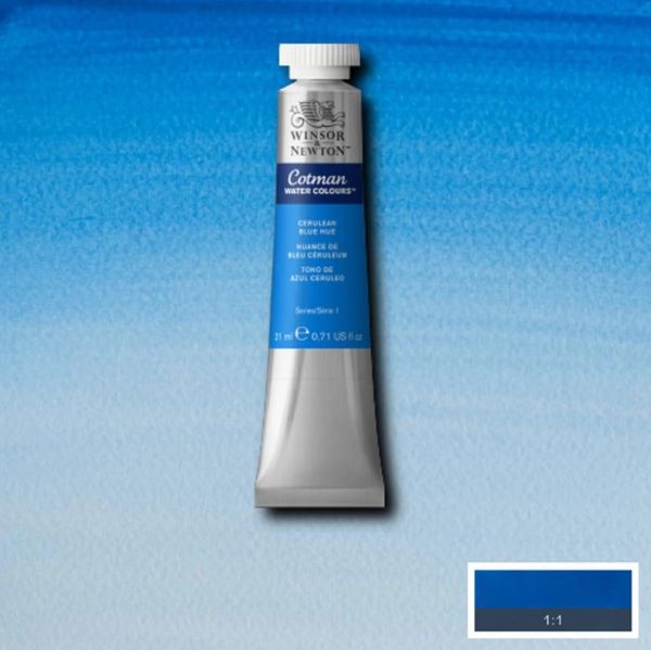 Winsor & Newton Cotman Watercolour Paint Cerulean Blue Hue