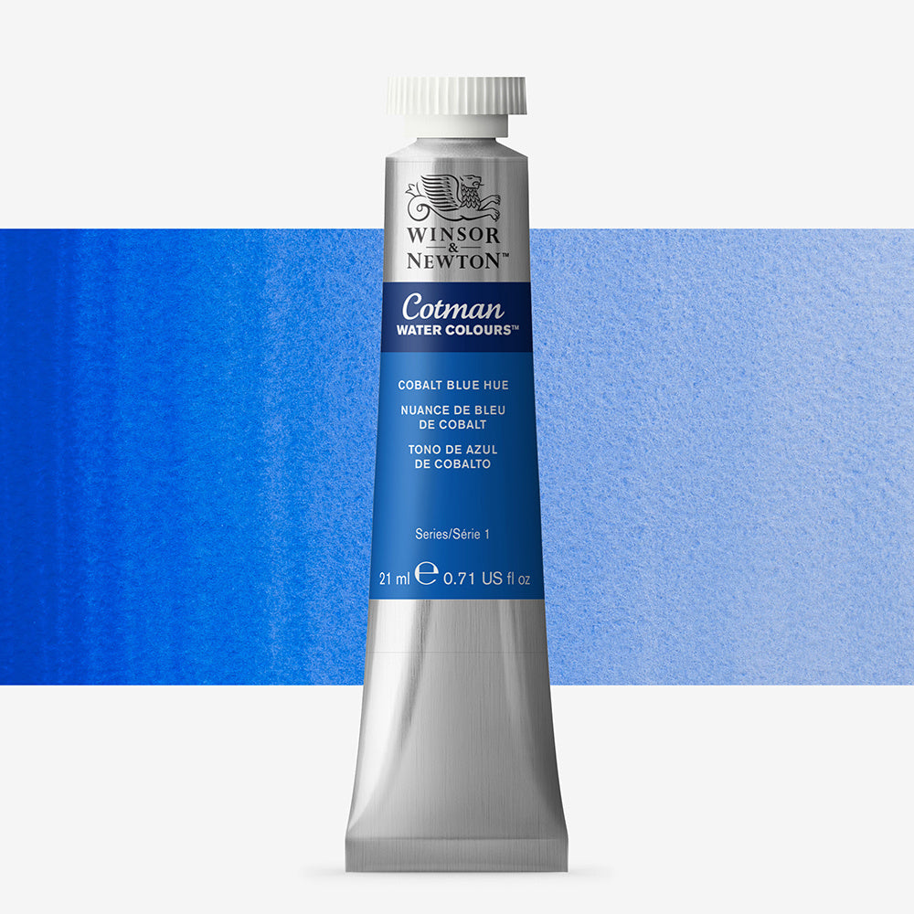 Winsor & Newton Cotman Watercolour Paint Cobalt Blue Hue