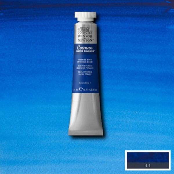 Winsor & Newton Cotman Watercolour Paint Intense Blue