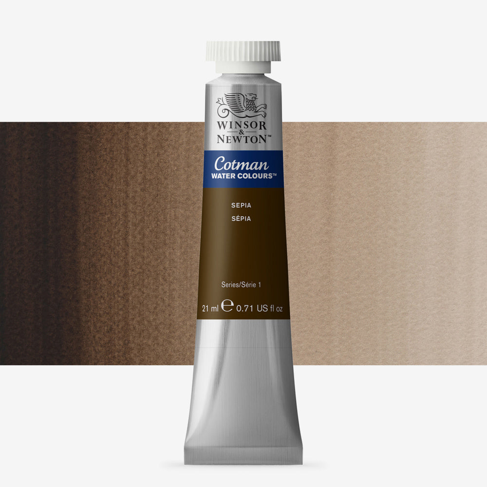 Winsor & Newton Cotman Watercolour Paint Sepia