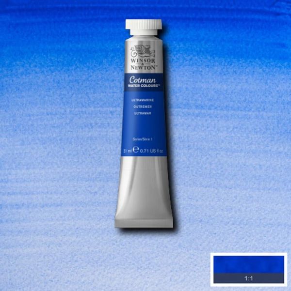 Winsor & Newton Cotman Watercolour Paint Ultramarine