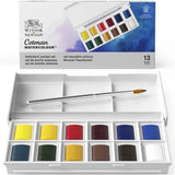 Winsor & Newton Cotman Watercolour Paint Sketchers 1/2 Pan Pocket Set 12 SET