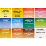 Winsor & Newton Cotman Watercolour Paint Sketchers 1/2 Pan Pocket Set 12 SET