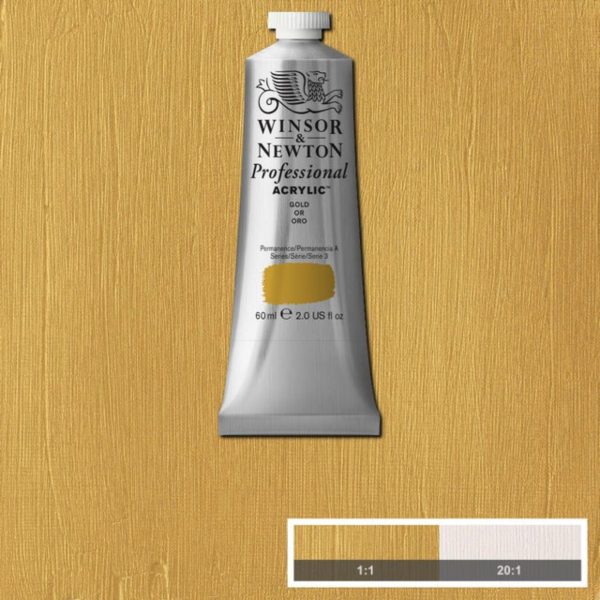Winsor & Newton Professional Acrylic Paint Gold