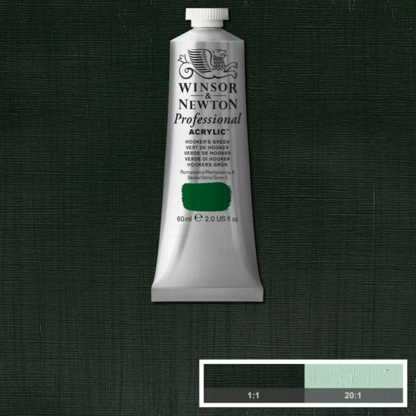 Winsor & Newton Professional Acrylic Paint Hookers Green