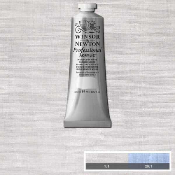 Winsor & Newton Professional Acrylic Paint Iridescent White