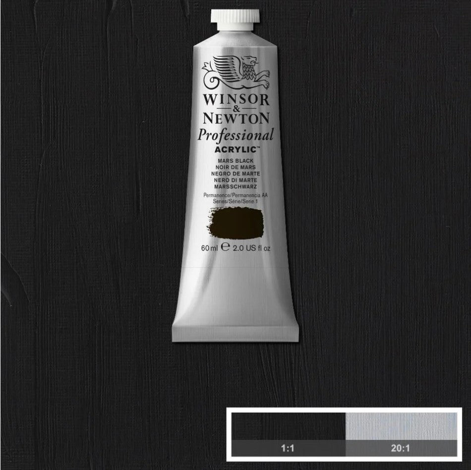 Winsor & Newton Professional Acrylic Paint Mars Black