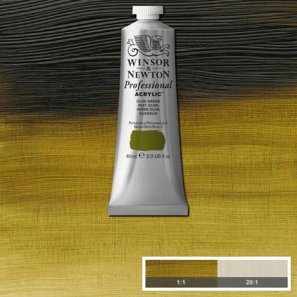 Winsor & Newton Professional Acrylic Paint Olive Green