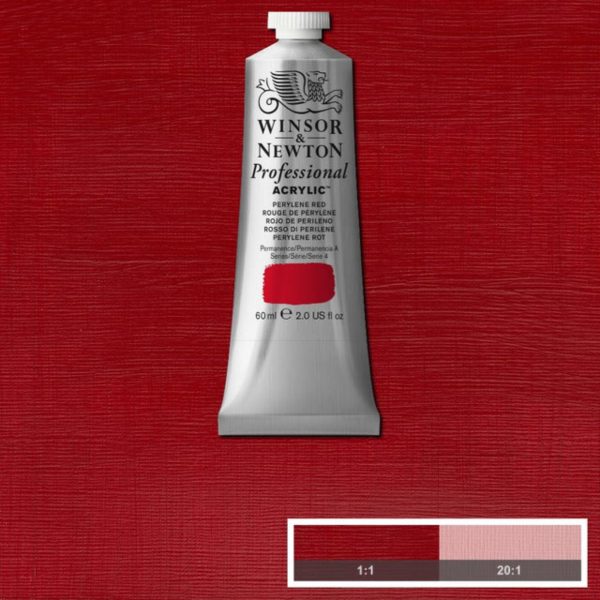 Winsor & Newton Professional Acrylic Paint Perylene Red