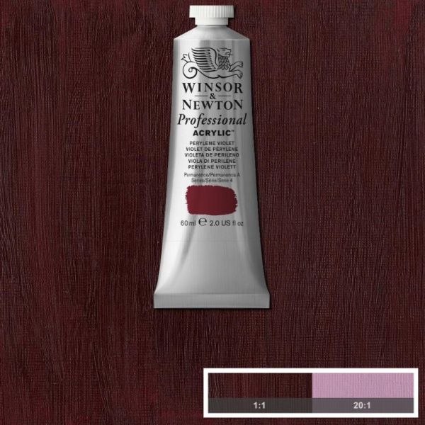 Winsor & Newton Professional Acrylic Paint Perylene Violet 60ml