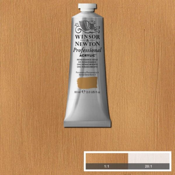 Winsor & Newton Professional Acrylic Paint Renaissance Gold