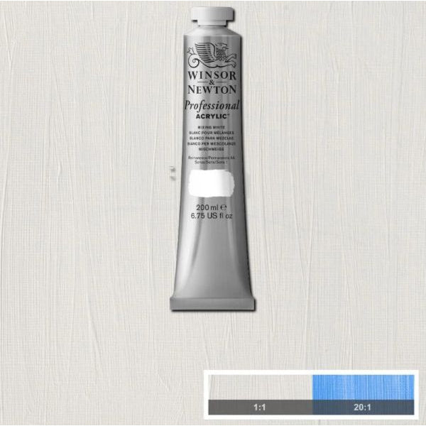 Winsor & Newton Professional Acrylic Paint Mixing White