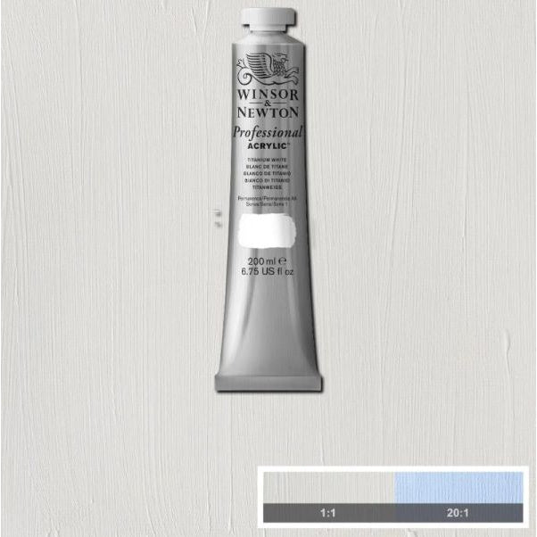 Winsor & Newton Professional Acrylic Paint Titanium White