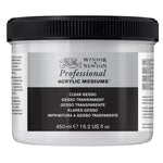 Winsor & Newton Acrylic Medium Professional Gesso Clear 450ml