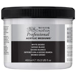 Winsor & Newton Acrylic Medium Professional Gesso White 450ml