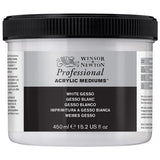 Winsor & Newton Acrylic Medium Professional Gesso White 450ml