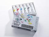 Winsor & Newton Designer Gouache Paint Primary Colour Set 6 SET