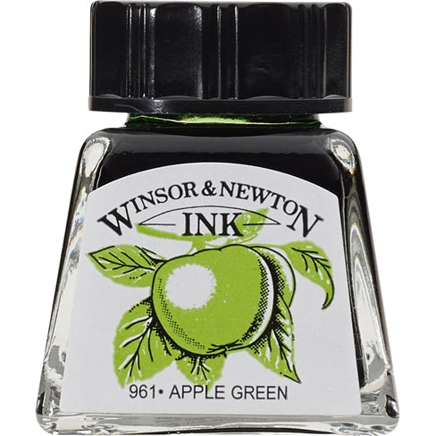 Winsor & Newton Drawing Ink Apple Green