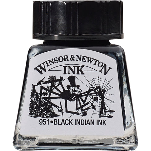 Winsor & Newton Drawing Ink Black Indian Ink