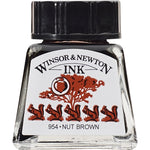 Winsor & Newton Drawing Ink Nut Brown 14ml