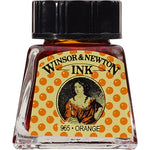 Winsor & Newton Drawing Ink Orange 14ml