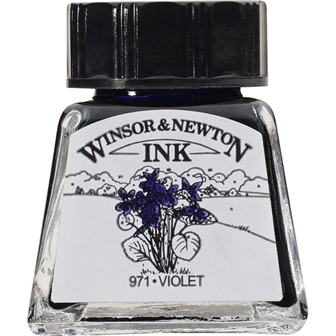 Winsor & Newton Drawing Ink Violet 14ml