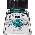 Winsor & Newton Drawing Ink Viridian 14ml