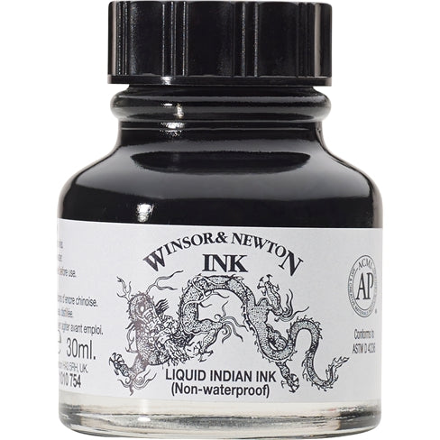 Winsor & Newton Drawing Ink Liquid Indian Ink