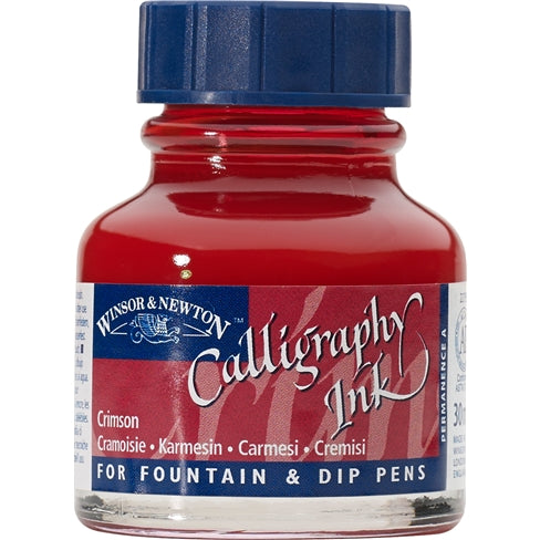 Winsor & Newton Calligraphy Ink Crimson 30ml