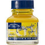 Winsor & Newton Calligraphy Ink Lemon Yellow 30ml