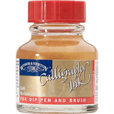 Winsor & Newton Calligraphy Ink Gold (Metallic) 30ml