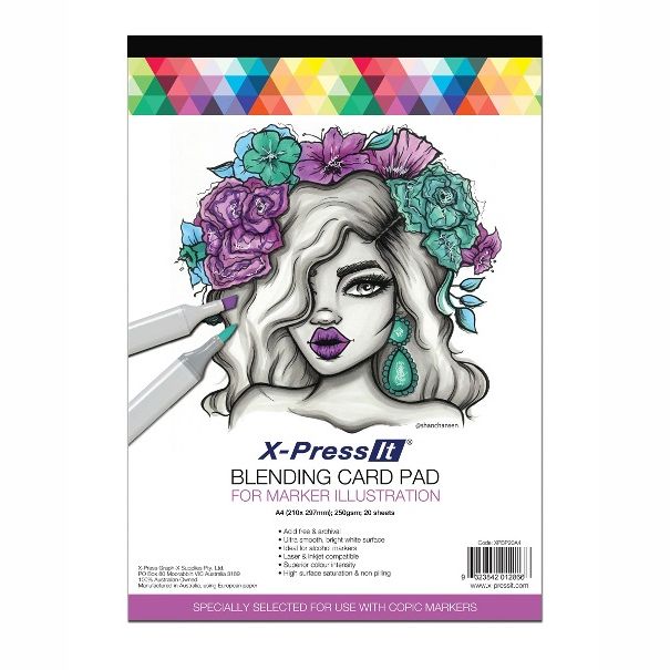 X-Press It Blending Card Pad A4